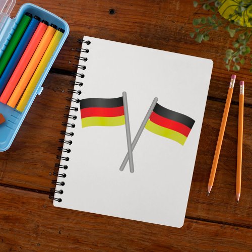 Germany Flags Notebook