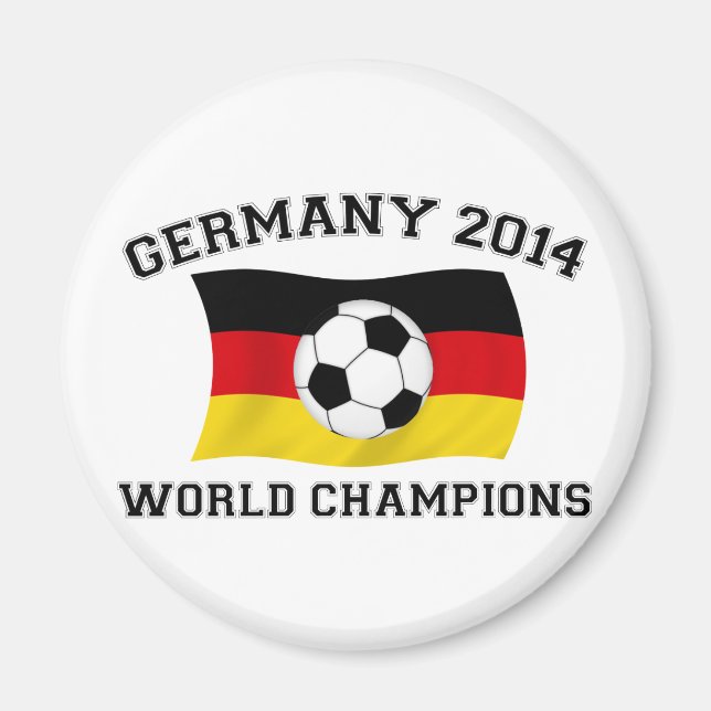 Germany Football Champions 2014 Magnet (Front)