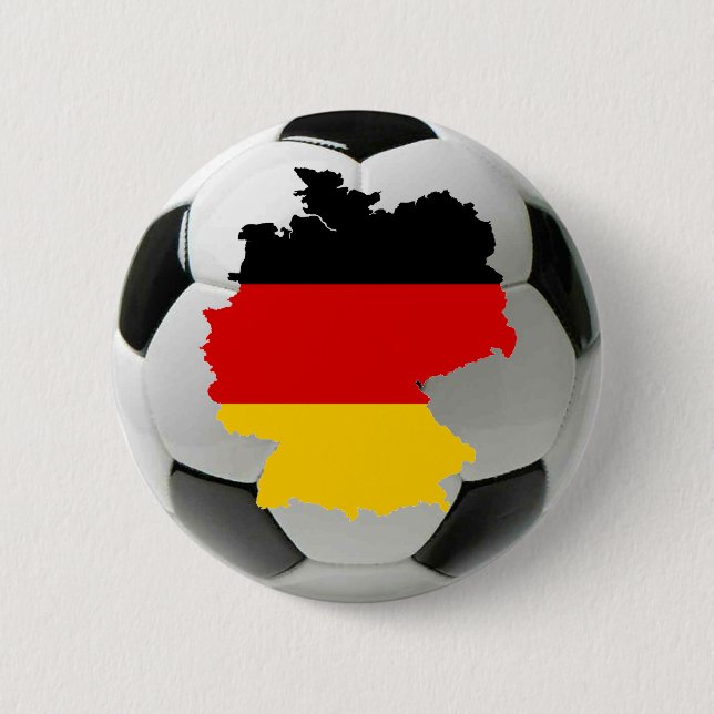 Germany football pinback button (Front)