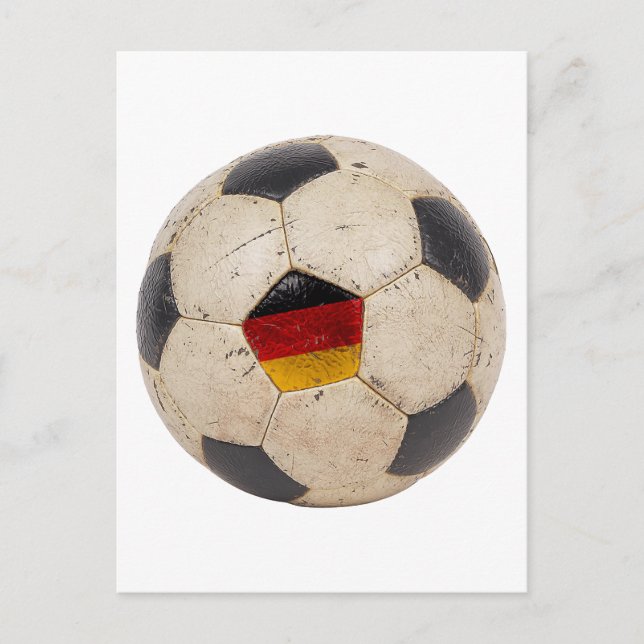Germany Football Postcard (Front)