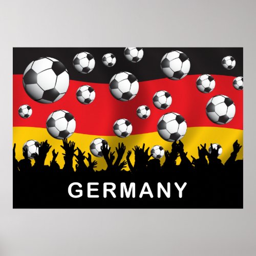 Germany Football Poster