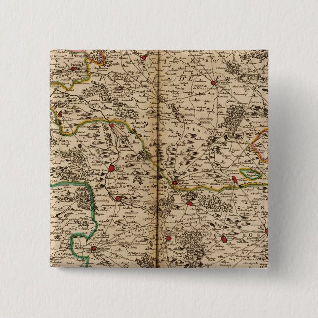 Germany forests button (Front)