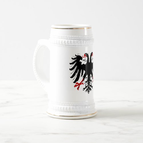 Germany foreverGerman empire flag double eagle Co Beer Stein