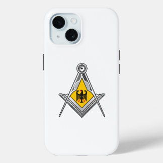Germany freemasonry sign iPhone 15 case