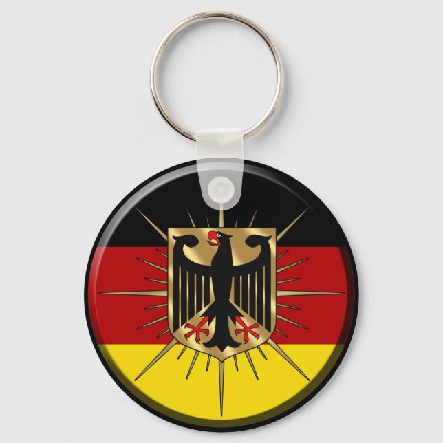 Germany Fussball Deutschland World Champions gifts Keychain (Front)
