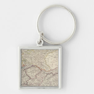Germany general map keychain