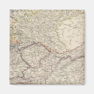 Germany general map magnet