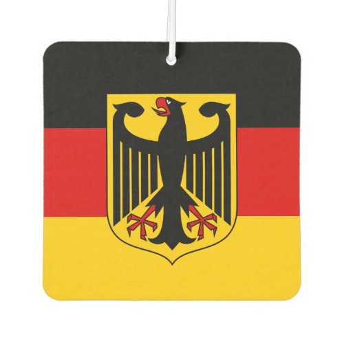 Germany  German Flag Eagle car travel sticker Air Freshener