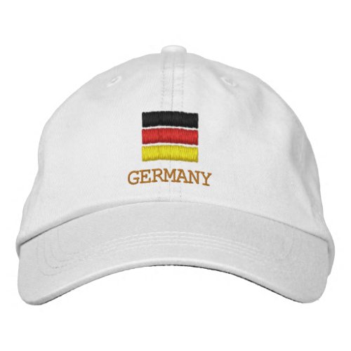 Germany  German Flag fashion  Patriots Embroidered Baseball Cap