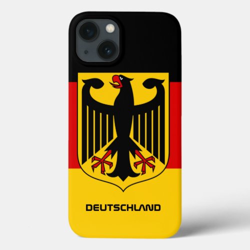 Germany  German Flag fashion travel  sport fan iPhone 13 Case