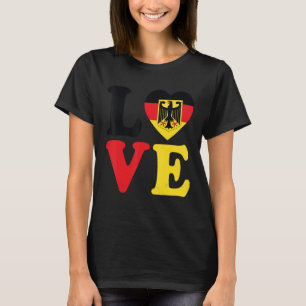 Germany German Flag Heritage for Men Women Girls B T-Shirt