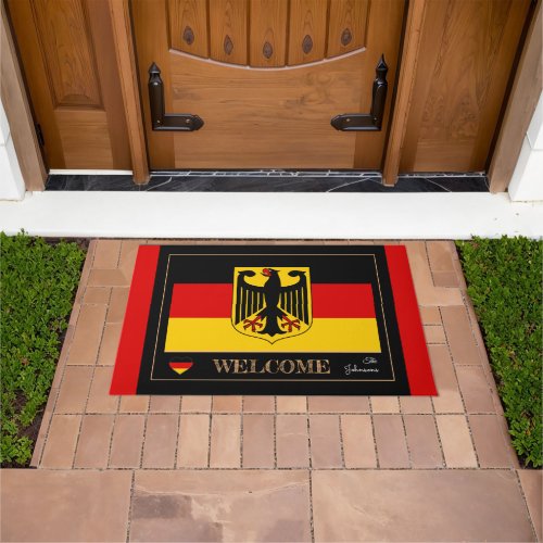 Germany  German Flag house mats sports Welcome
