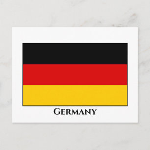 Germany (German) Flag Postcard