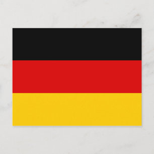 Germany (German) Flag Postcard