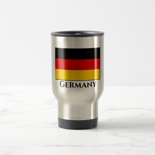 Germany German Flag Travel Mug