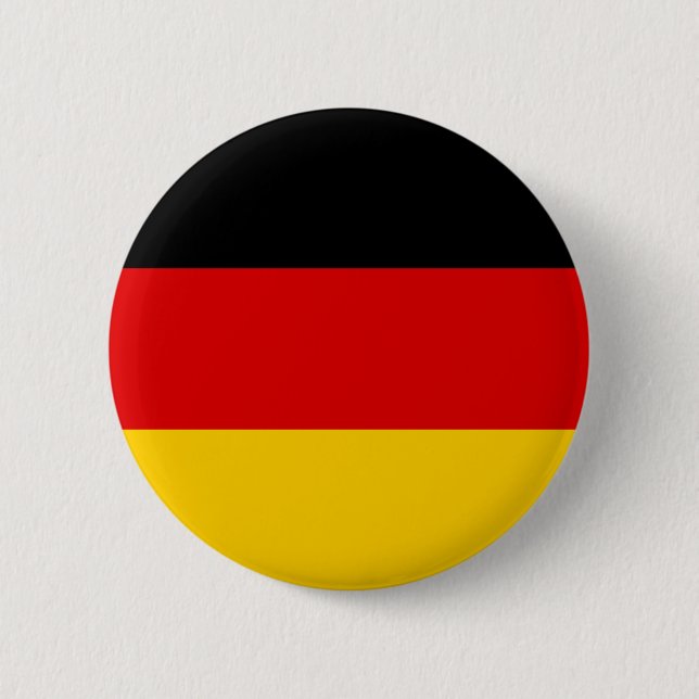 Germany – German National Flag Pinback Button (Front)