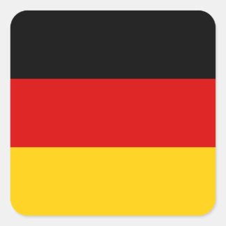 Germany – German National Flag Square Sticker