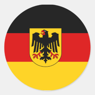 Germany , Germany Classic Round Sticker