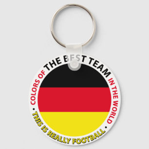 Germany-Germany-Germany Art Shield Keychain