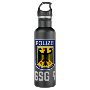 Germany GSG 9 Bundespolizei Police Special Forces Stainless Steel Water Bottle