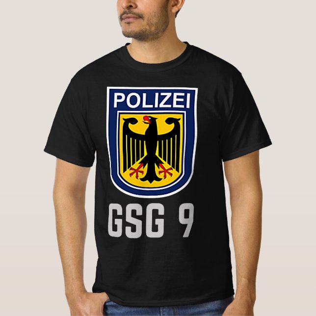 Germany GSG 9 Bundespolizei Police Special Forces  T-Shirt (Front)