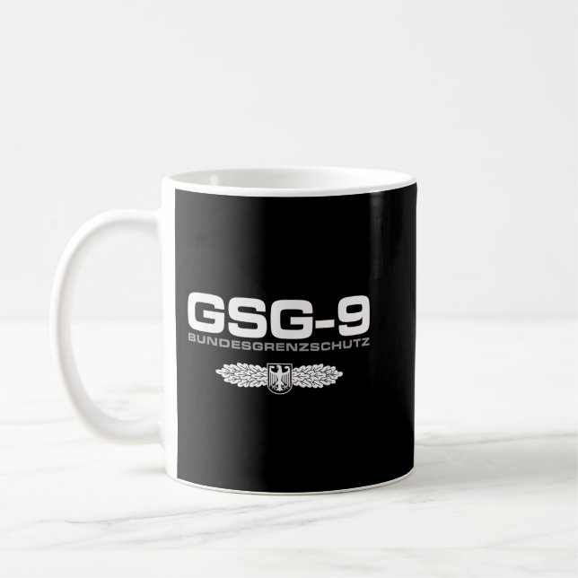 Germany GSG 9 Special Police Forces  Coffee Mug (Left)