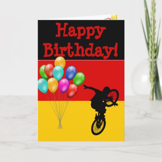 GERMANY HAPPY BIRTHDAY! CARD