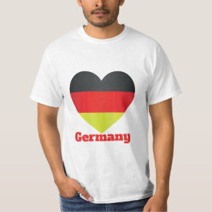Germany Heart Flag T-Shirt