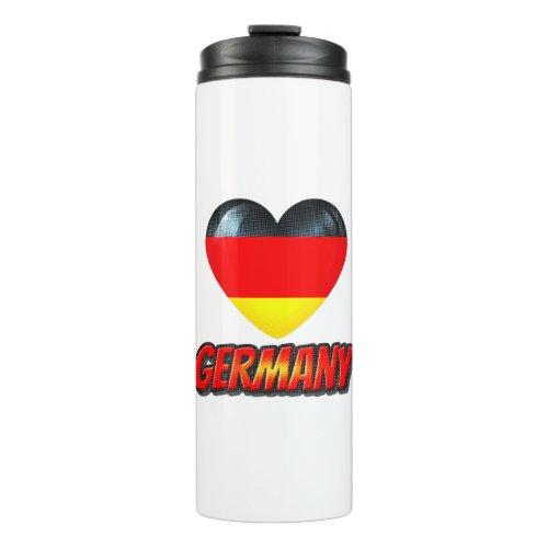 Germany Heart Thermal Tumbler