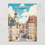 Germany Heidelberg Travel Postcard