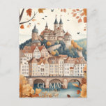 Germany Heidelberg Travel Postcard