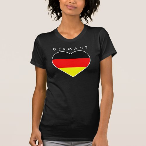 Germany Herz Football Shirt Germany
