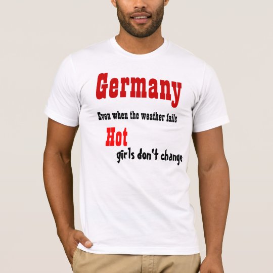 Germany hot girls t-shirts