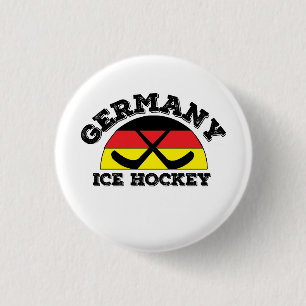 Germany Ice Hockey Button
