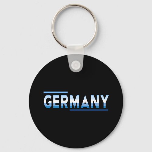 Germany in MLM pride Colors Keychain