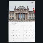 Germany in Pictures Two Page Large Calendar, White Calendar<br><div class="desc">A memorable tour of Germany through pictures</div>