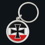 Germany Iron Cross Keychain<br><div class="desc">Flag of German Empire</div>