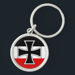Germany Iron Cross Keychain<br><div class="desc">Flag of German Empire</div>