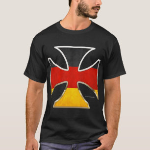 Germany Iron Cross Men's Dark T-Shirt