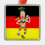 Germany is Four-time Soccer Champion Metal Ornament