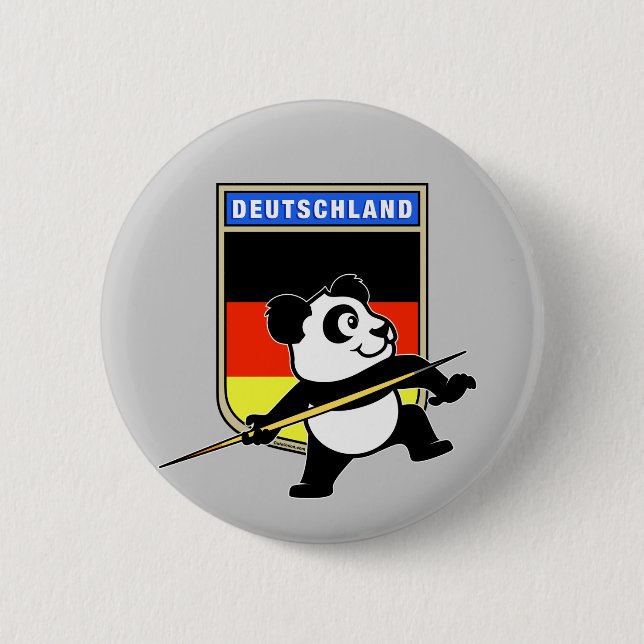 Germany Javelin Panda Button (Front)