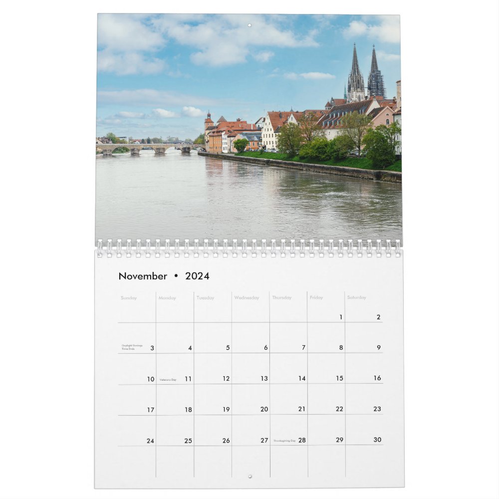 Discover Germany Landscape 2024 Calendar
