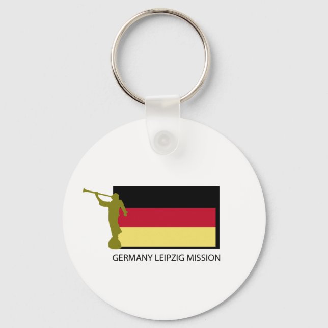 GERMANY LEIPZIG MISSION LDS CTR KEYCHAIN (Front)