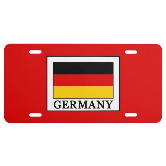 Germany License Plate (Front)