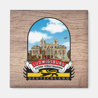 Germany Ludwigsburg Vintage souvenir Magnet