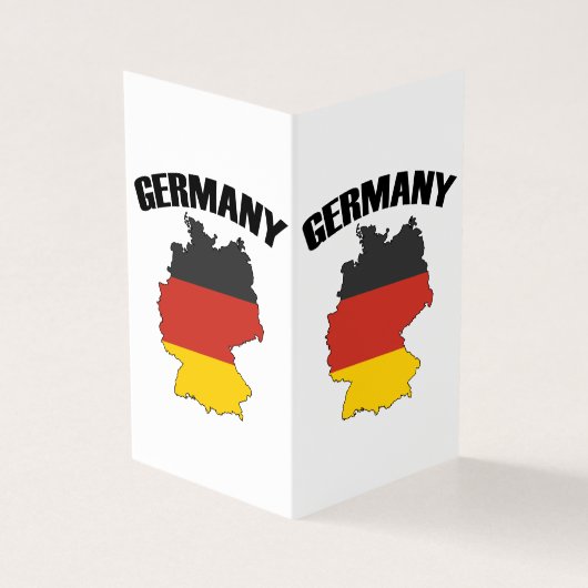Germany Map - German Flag - Deutschland Travel (Outside)
