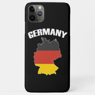 Germany Map - German Flag - Deutschland Travel iPhone 11 Pro Max Case