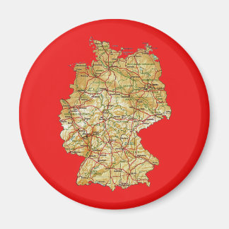 Germany Map Magnet