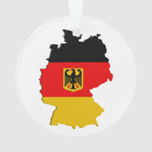 Germany map ornament