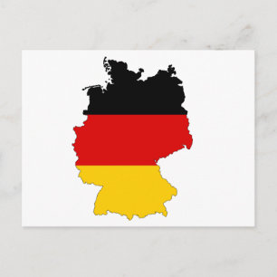 Germany Map Postcard
